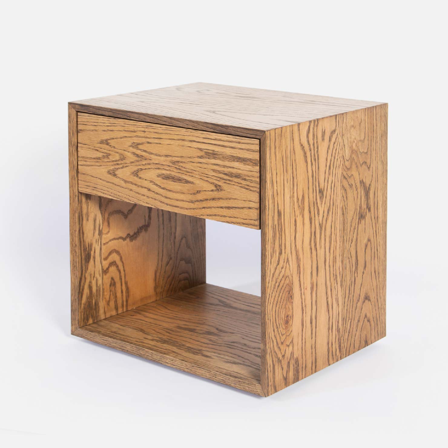 Copenhagen Bedside Table - Dark Oak