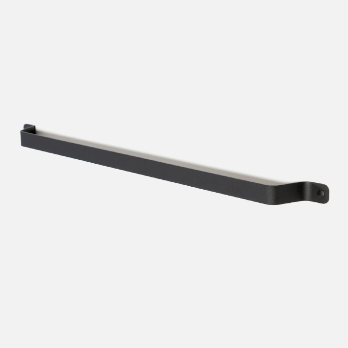 Slimline Towel Rail - Black