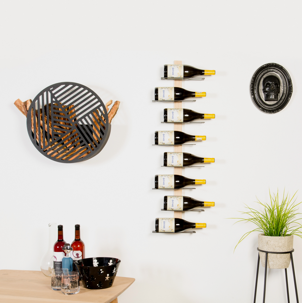 Stockholm Wine Rack - Oak