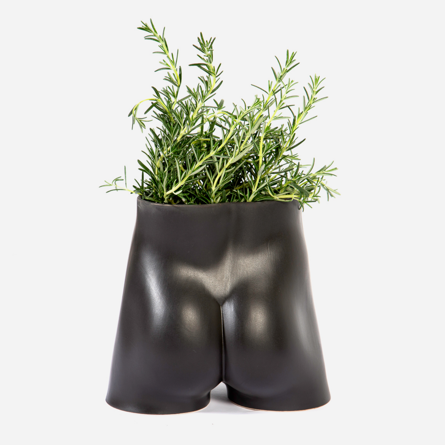 Tuchus Bum Planter - Black