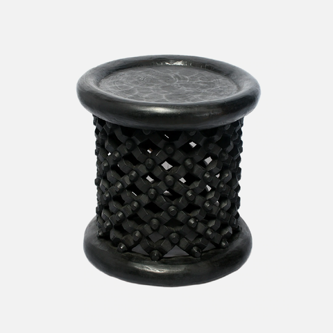 Bamileke Side Table - Black