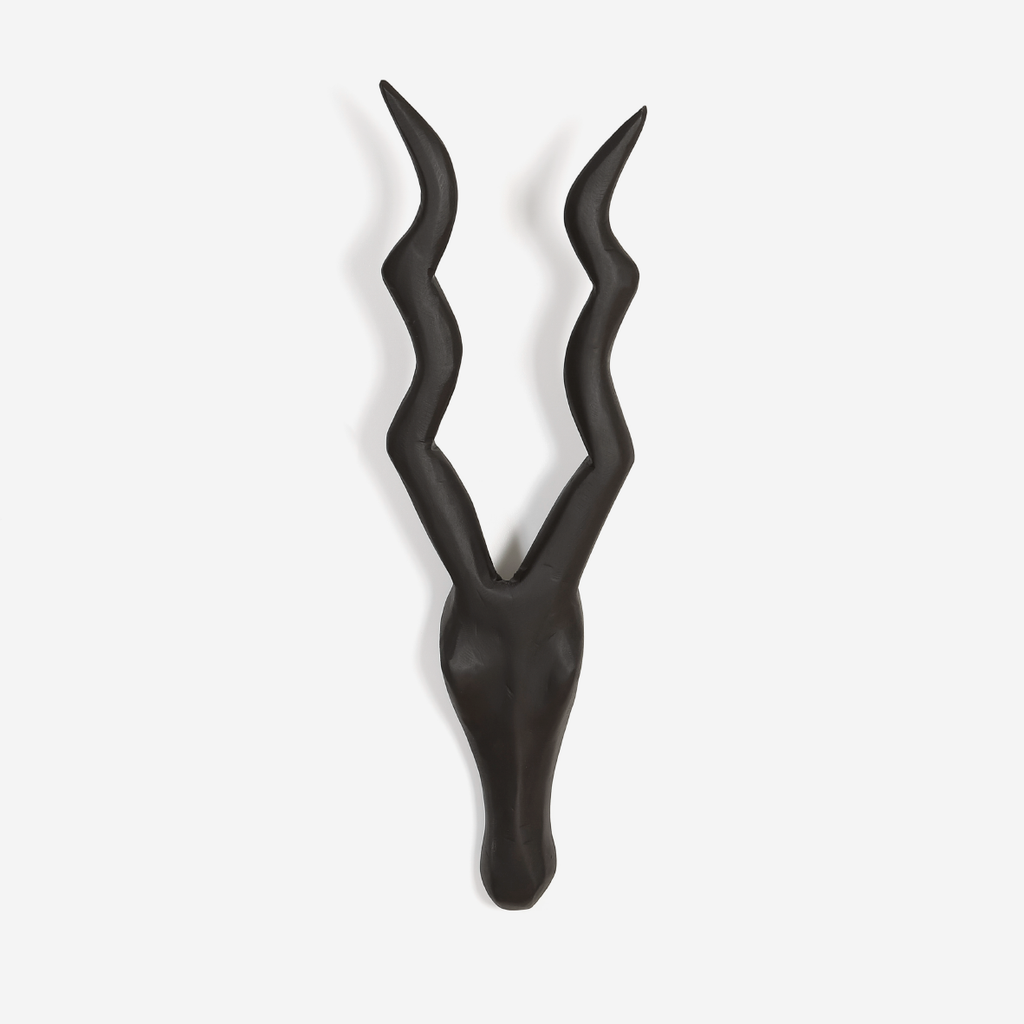 Kudu Skull Large - Black