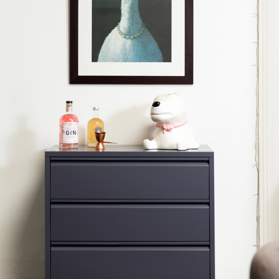 Popstrukt Bon Bon Chest of Drawers - Carbon Grey