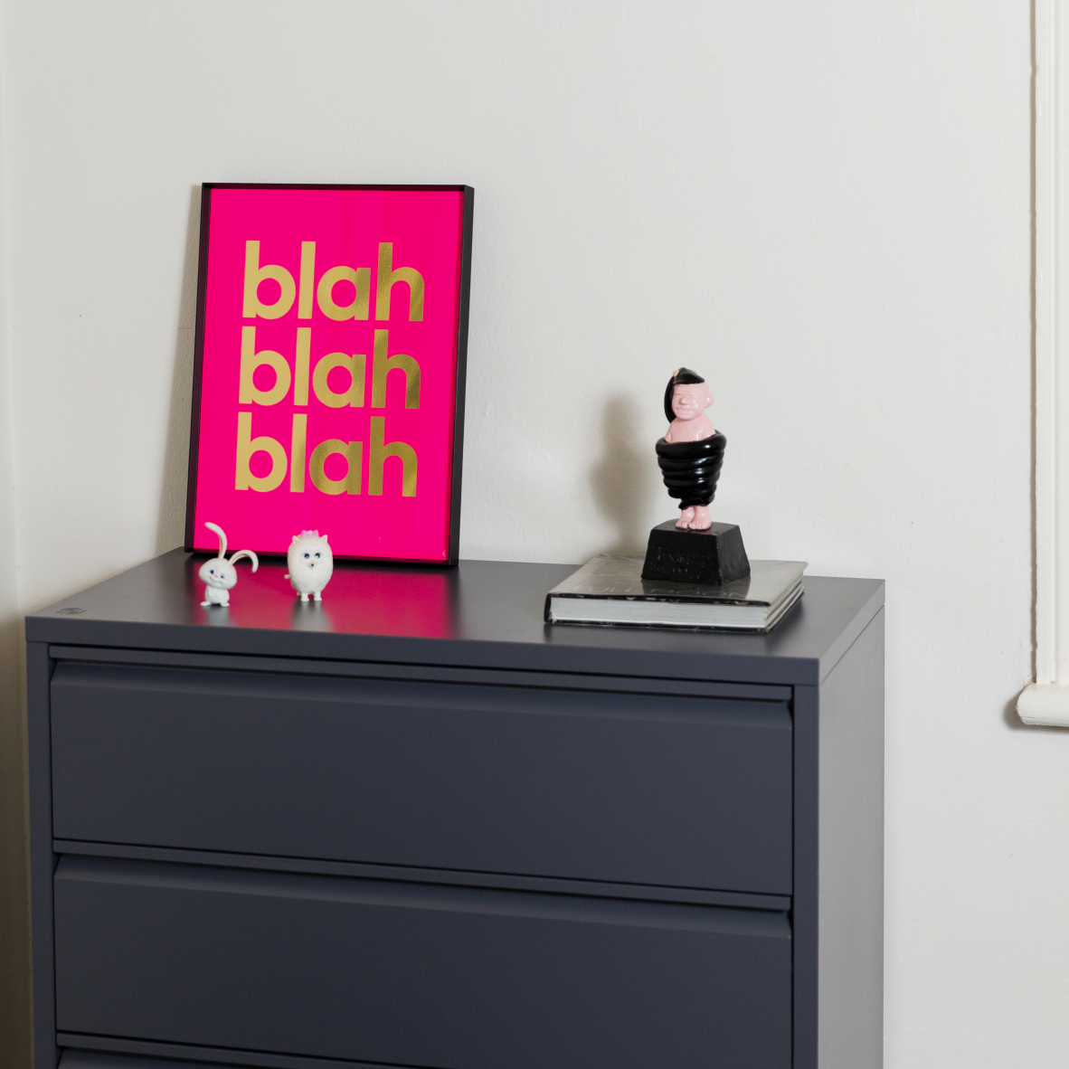 Popstrukt Bon Bon Chest of Drawers - Carbon Grey