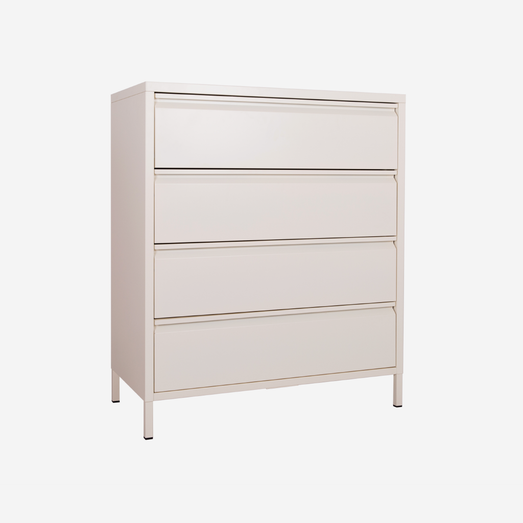 Popstrukt Bon Bon Chest of Drawers - Soft White