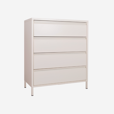 Popstrukt Bon Bon Chest of Drawers - Soft White