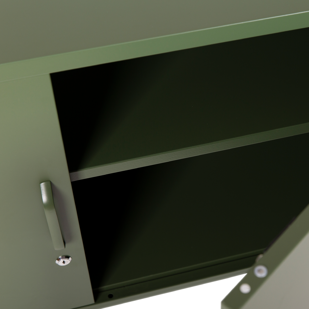 Popstrukt Sugar Cube Media Unit - Dark Olive