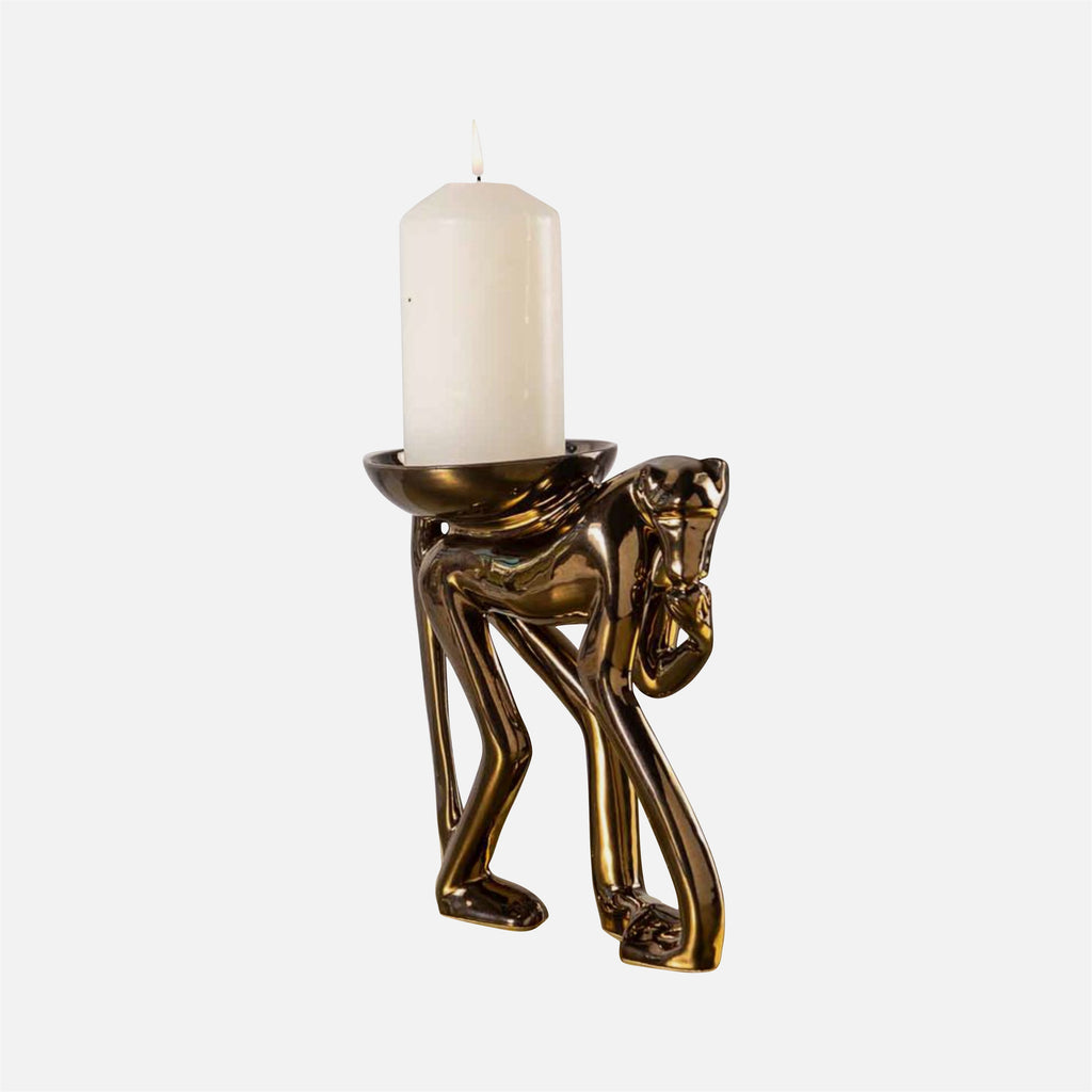 Rafiki Candle Holder - Black