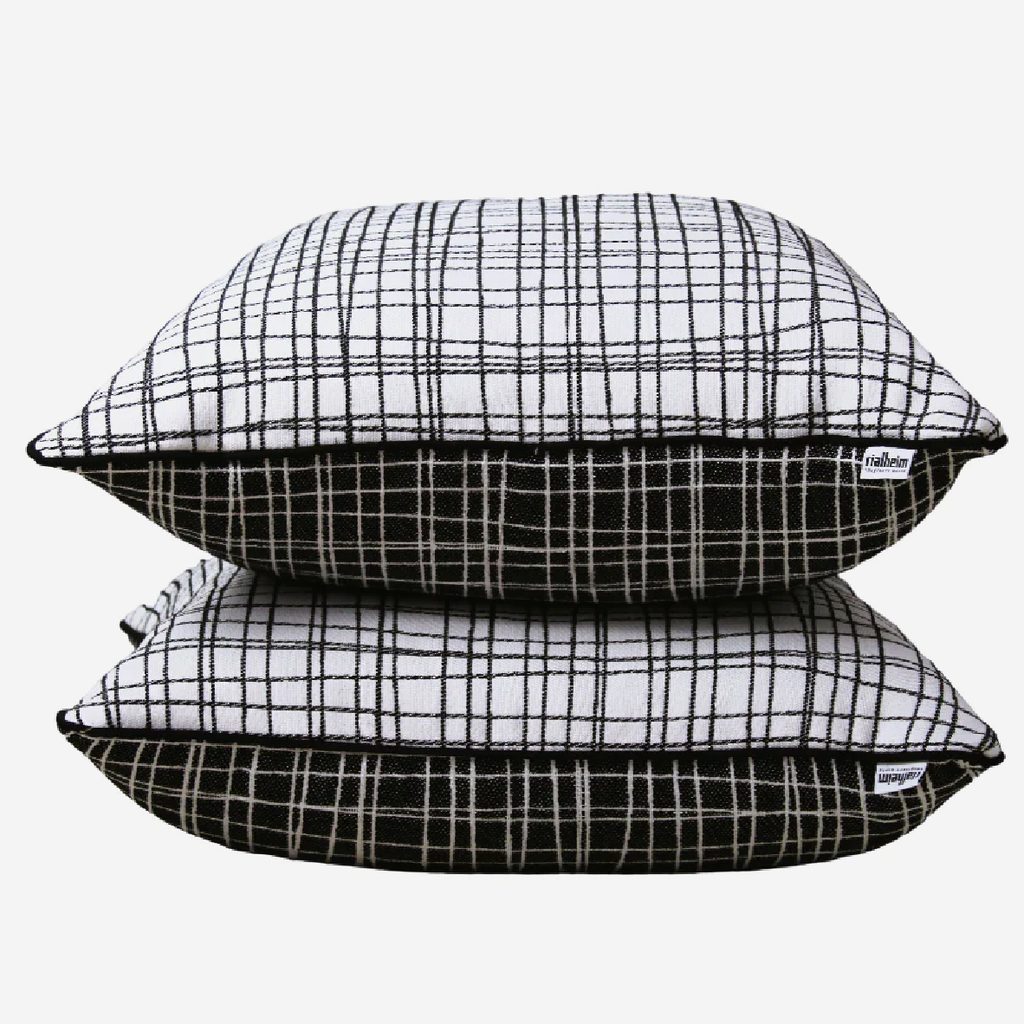 Scratch Scatter Cushion - Reversible Woven