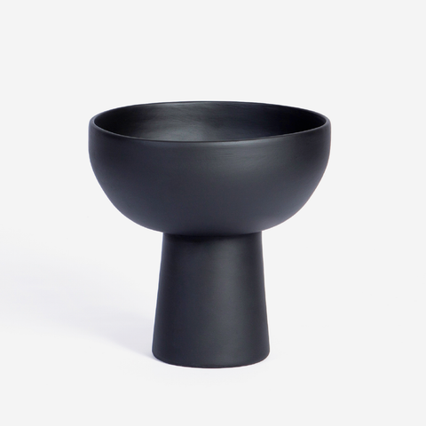 Serengeti Vase - Black