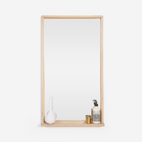 Copenhagen Solid Oak Mirror